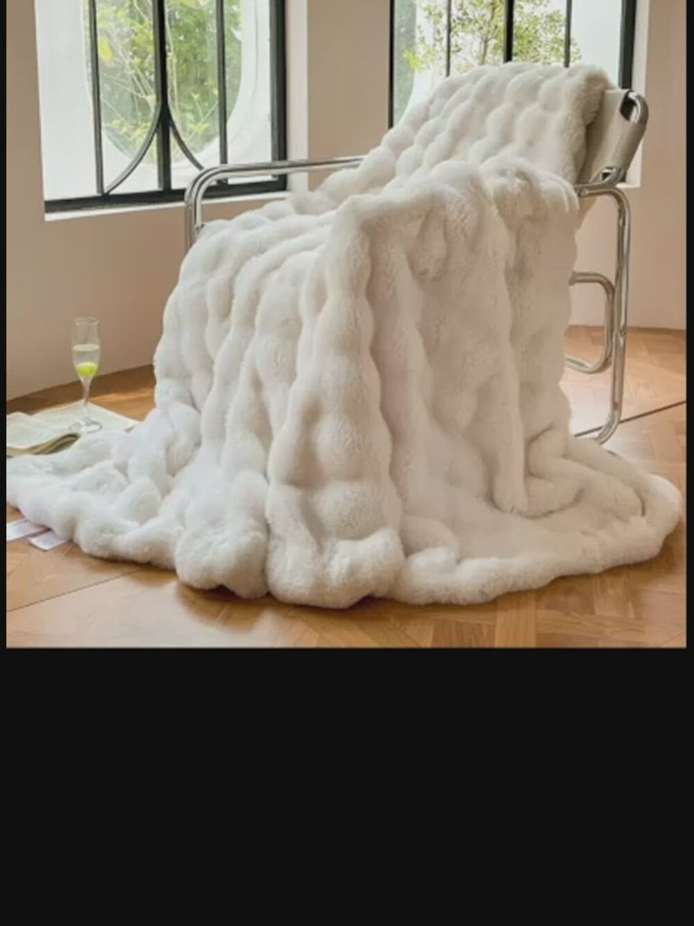 Fluffy white pillow